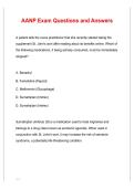 Exam Questions and Answers &ndash; Converted &vert; AANP Certification Review & Practice Study Guide