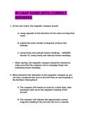 IR CAAP EXAMS WITH CORRECT ANSWERS WITH CORRECT ANSWERS &sol;GUARANTEED PASS &excl;&excl;&excl;