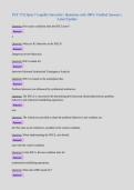 PSY 7712 Quiz 7 Capella University &vert; Questions with 100&percnt; Verified Answers &vert; Latest Update
