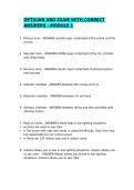 OPTICIAN ABO EXAM WITH CORRECT ANSWERS &sol;GRADED A&plus;
