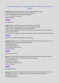 PUBH 3100&colon; Chapter 1 &vert; Questions with 100&percnt; Verified Answers &vert; Latest&NewLine;Update