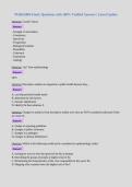 PUBH 6003 Final &vert; Questions with 100&percnt; Verified Answers &vert; Latest Update&NewLine;
