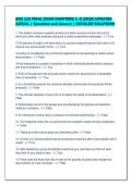 BUS 110 FINAL EXAM CHAPTERS 1&ndash;8 &lbrack;2026&rsqb; UPDATED&NewLine;ACTUAL &vert; Question and Answer &vert; DETAILED SOLUTIONS