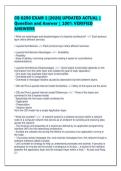CS 6250 EXAM 1 &lbrack;2026&rsqb; UPDATED ACTUAL &vert;&NewLine;Question and Answer &vert; 100&percnt; VERIFIED&NewLine;ANSWERS
