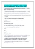 CS 6250 EXAM 1 &lbrack;2026&rsqb; UPDATED ACTUAL &vert;&NewLine;Question and Answer &vert; DETAILED SOLUTIONS