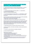 CS 6250 EXAM 2 &lbrack;2026&rsqb; UPDATED ACTUAL &vert; Question&NewLine;and Answer &vert; 100&percnt; VERIFIED ANSWERS