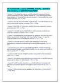 CS 6250 EXAM 2 &lbrack;2026&rsqb; UPDATED ACTUAL &vert; Question&NewLine;and Answer &vert; A&plus; VERIFIED ANSWERS