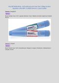 Top 200 Medications - RxTechExam&period;com Lone Star College System &vert;&NewLine;Questions with 100&percnt; Verified Answers &vert; Latest Update
