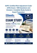 AAPC Certified Risk Adjustment Coder &lpar;CRC&rpar; Exam&colon; 1000 Practice Questions and Answers for Certified Risk Adjustment Coder Certification Preparation
