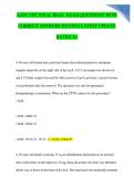 AAPC CPC Final Exam Practice Questions and Correct Answers&colon; Comprehensive Certified Professional Coder Exam Preparation