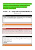 BARKLEY WHNP DIAGNOSTIC READINESS EXAM REVIEW 2026&sol;2027 &NewLine;&vert; HIGH-YIELD QUESTIONS & ANSWERS &vert; KEY WOMEN&rsquo;S HEALTH &NewLine;CLINICAL CONCEPTS &vert; EXAM-STYLE PRACTICE &vert; DETAILED &NewLine;RATIONALES &vert; LATEST UPDATE