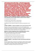 ATI Fundamentals 2026&sol;2027 &vert; ATI RN Fundamentals Proctored Exam & Content Mastery Series &lpar;CMS&rpar; Study Guide &vert; ATI Fundamentals for Nursing Practice Questions&comma; Answers & Detailed Rationales &vert; Nursing Fundamentals&comma; Nursing Process&comma; Clinical Judgment&comma; Patient