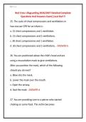 Red Cross Lifeguarding 2026&sol;2027 Detailed Complete &NewLine;Questions And Answers Exam&vert;&vert;Just Out&excl;&excl;&excl; 