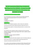 PSY 101 Comprehensive Module Exam&colon; Introduction to Psychology Actual Exam 2026&sol;2027 &ndash; Complete Exam-Style Questions with Detailed Rationales &vert; 100&percnt; Verified &vert; Pass Guaranteed &ndash; A&plus; Graded