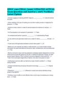 EDUC 1300 FINAL &lbrack;2026&rsqb; UPDATED ACTUAL&NewLine;Exam Question and Answer &vert; 100&percnt; Verified &vert;&NewLine;Latest Update