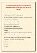 NYC City Assessor &lpar;Promotion&rpar; Examination ACTUAL EXAM COMPLETE 250 &NewLine;QUESTIONS AND DETAILED SOLUTIONS LATEST UPDATE THIS YEAR-JUST &NewLine;RELEASED