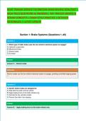 BOAT TRAILER SERVICE TECHNICIAN EXAM REVIEW 2026&sol;2027 &vert; &NewLine;HIGH-YIELD QUESTIONS & ANSWERS &vert; KEY TRAILER SERVICE & &NewLine;REPAIR CONCEPTS &vert; EXAM-STYLE PRACTICE &vert; DETAILED &NewLine;RATIONALES &vert; LATEST UPDATE