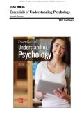 Test Bank - Essentials of Understanding Psychology 14th Edition &lpar;Feldman&comma; 2021&rpar;&comma; Chapter 1-14&vert; All Chapters