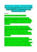 BIO Bases Key Concepts 2026 &vert; Comprehensive Biology Study Guide &vert; Essential Concepts&comma; Exam Review Questions and Detailed Explanations
