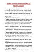 NYS NOTARY PUBLIC EXAM QUESTIONS AND CORRECT ANSWERS