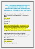 CHEM 219 Cross-Disciplinary Chemistry Exam Collection&colon; 6 Exams with Answers & Rationales &mdash; Atmospheric&comma; Organic&comma; Lab&comma; Instrumentation&comma; Process & Chemical Biology