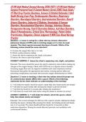 ATI RN Adult Medical-Surgical Nursing 2026&sol;2027 &vert; ATI RN Adult Medical-Surgical Proctored Exam & Content Mastery Series &lpar;CMS&rpar; Study Guide &vert; ATI Med-Surg Practice Questions&comma; Answers & Detailed Rationales &vert; Adult Health Nursing Exam Prep&comma; Cardiovascular Dis