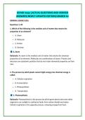ASVAB meps &vert;ACTUAL QUESTIONS AND VERIFIED &NewLine;ANSWERS&vert;NEWLY UPDATED EDITION&vert;GRADED A&plus; 