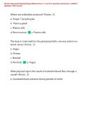 NR 507 Advanced Pathophysiology Midterm Exam &vert; V1 and V2 &vert; Questions and Answers &vert; 2026&sol;27 Updated &vert; 100&percnt; Correct&period;