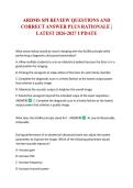 ARDMS SPI REVIEW QUESTIONS AND CORRECT ANSWER PLUS RATIONALE &vert; LATEST 2026-2027 UPDATE