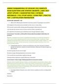 ASBOG FUNDAMENTALS OF GEOLOGY &lpar;FG&rpar; COMPLETE &NewLine;EXAM QUESTIONS AND VERIFIED ANSWERS &vert; 2026&ndash;2027 &NewLine;LATEST UPDATE &vert; GUARANTEED PASS &vert; DETAILED &NewLine;RATIONALES &vert; FULL STUDY GUIDE &vert; EXAM PREP &vert; PRACTICE &NewLine;TEST &vert; CERTIFICATION PREPARATION 