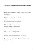 ANCC FN2 SOLVED QUESTIONS WITH CORRECT ANSWERS