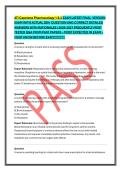 ATI Capstone Pharmacology 1 & 2 EXAM LATEST FINAL  VERSION &NewLine;EXAM WITH ACTUAL 300&plus; QUESTION AND CORRECT DETAILED &NewLine;ANSWERS WITH RATIONALES &vert; 2026-2027 FREQUENTLY MOST &NewLine;TESTED Q&A FROM PAST PAPERS &ndash; MOST EXPECTED IN EXAM &ndash; &NewLine;MUST KNOW BEFORE EXAM&excl;&excl;&excl;&excl;&excl;&excl;&excl;&excl;&excl;
