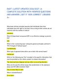 RADT &vert;LATEST UPDATED 2026&sol;2027 &vert;A COMPLETE SOLUTION WITH VERIFIED QUESTIONS AND ANSWERS &vert;GET IT 100&percnt; CORRECT &vert;GRADED A&plus; 