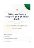 NSG 3100 Exam 4 Chapters 30 & 39 Nutrition Fluids & Acid-Base Galen College of Nursing Question Bank 2026&sol;2027 with Verified Answers & Detailed Rationales&NewLine;&NewLine;