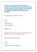 PHIL 101 - Final EXAM 2026 &vert;&vert; MOST RECENT EXAM &NewLine;2026&vert;2027 ACTUAL COMPLETE REAL EXAM QUESTIONS AND &NewLine;CORRECT ANSWERS &lpar;VERIFIED ANSWERS&rpar; ALREADY GRADED &NewLine;A&plus; &vert; GUARANTEED SUCCESS&excl;&excl; NEWEST EXAM &vert; JUST &NewLine;RELEASED&excl;&excl;