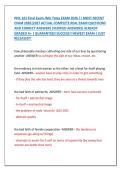 PHIL 101 Final Exam JMU Yates EXAM 2026 &vert;&vert; MOST RECENT &NewLine;EXAM 2026&vert;2027 ACTUAL COMPLETE REAL EXAM QUESTIONS &NewLine;AND CORRECT ANSWERS &lpar;VERIFIED ANSWERS&rpar; ALREADY &NewLine;GRADED A&plus; &vert; GUARANTEED SUCCESS&excl;&excl; NEWEST EXAM &vert; JUST &NewLine;RELEASED&excl;&excl;