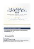 NUR 283 Peds Exam 1 Complete Question Bank Galen College of Nursing 2026&sol;2027 with Verified Answers & Detailed Rationales&NewLine;&NewLine;