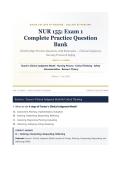 NUR 155 Exam 1 Complete Question Bank Galen College of Nursing 2026&sol;2027 with Verified Answers & Detailed Rationales