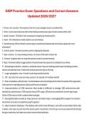 GISP Practice Exam Questions and Correct Answers&comma; Updated 2026&sol;2027 Exam Preparation Material