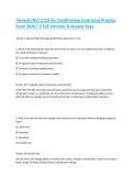 Nevada C-21B Air Conditioning Contractor Practice Exam 2026 &vert; 2 Full Versions & Answer Keys &vert; Latest Update 2026&sol;2027 &vert; 200 Practice Questions & Detailed Answers &vert; A&plus; Graded