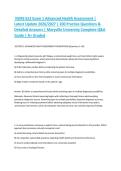 NURS 612 Exam 1 Advanced Health Assessment &vert; Latest Update 2026&sol;2027 &vert; 200 Practice Questions & Detailed Answers &vert; Maryville University Complete Q&A Guide &vert; A&plus; Graded&NewLine;&NewLine;