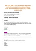 WGU D522 &lpar;WEN1&rpar; Task 1 Performance Assessment  Incident Response & DNS Remediation  Python&comma; GitLab&comma; Device Inventory QUESTIONS WITH CORRECT ANSWERS 2026