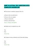 IVY SOFTWARE BUSINESS MATH AND&NewLine;STATISTICS UPDATED ACTUAL QUESTIONS&NewLine;AND CORRECT ANSWERS&NewLine;COMPREHENSIVE STUDY GUIDE