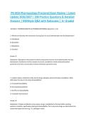 PN HESI Pharmacology Proctored Exam Review &vert; Latest Update 2026&sol;2027 &vert; 200 Practice Questions & Detailed Answers &vert; NGN-Style Q&A with Rationales &vert; A&plus; Graded