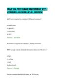 JAMF 170 COMPREHENSIVE EXAM&NewLine;QUESTIONS AND CORRECT ANSWERS&NewLine;STUDY GUIDE