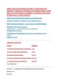 NR565 ADVANCED PHARMACOLOGY FUNDAMENTALS 2026&sol;2027 &vert; COMPLETE NURSING EXAM PREP &vert; HIGHYIELD PRACTICE QUESTIONS & CORRECT ANSWERS &vert; DETAILED RATIONALES &vert; LATEST UPDATE