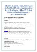RE Final Knowledge Exam Practice Test Bank 2026&ndash;2027&colon; 200&plus; Drug Recognition Expert Certification MCQs with Verified Answers & Detailed Rationales &ndash; NHTSA&sol;IACP Aligned