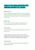 LOMA 371 TEST BANK QUESTIONS WITH&NewLine;VERIFIED ANSWERS FULL REVIEW&NewLine;