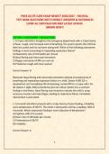 PNCB ACUTE CARE EXAM NEWEST 2026&sol;2027 &ndash; 300 REAL &NewLine; TEST BANK QUESTIONS WITH CORRECT ANSWERS & RATIONALES &NewLine;&vert;CPNP-AC CERTIFICATION PREP LATEST UPDATE  &vert;BRAND NEW&excl;&excl;  