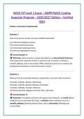 NACE CIP Level 1 Exam &ndash; AMPP&sol;NACE Coating &NewLine;Inspector Program &ndash; 2026&sol;2027 Edition &ndash; Verified &NewLine;Q&A